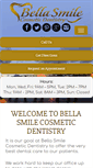 Mobile Screenshot of bellasmilefl.com